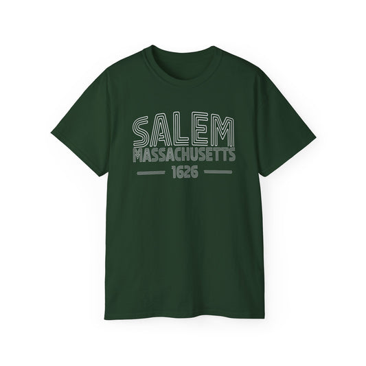 Salem, MA - Line Art Tee